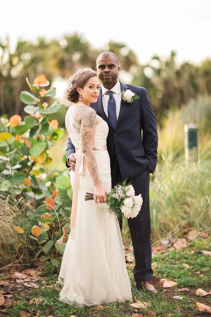 BAM our vintage styled beach elopement!