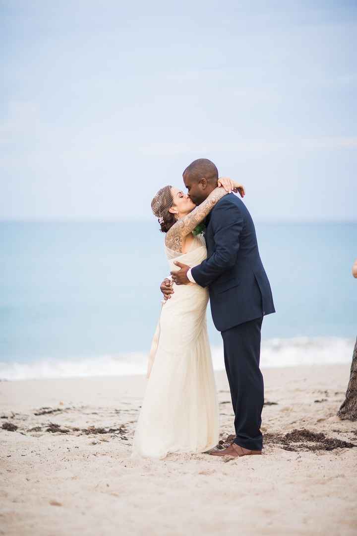 BAM our vintage styled beach elopement!