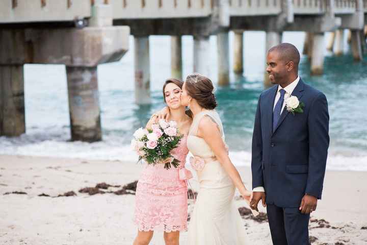 BAM our vintage styled beach elopement!