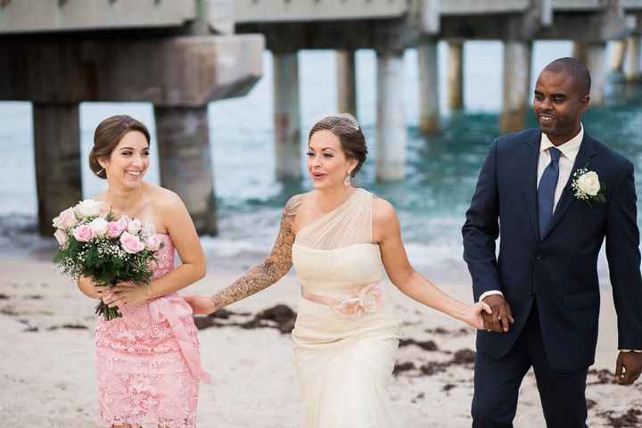 BAM our vintage styled beach elopement!
