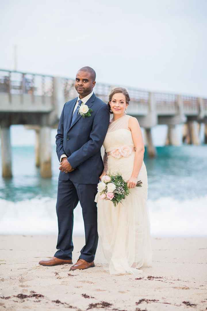 BAM our vintage styled beach elopement!