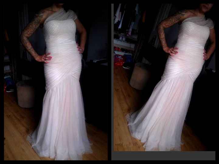 Got my dress & shoes today! Pix!