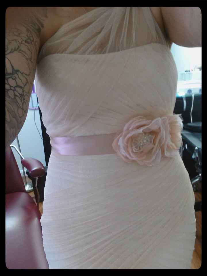 My sash arrived! *Pic*