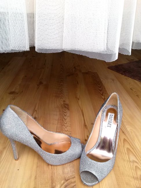 Got my dress & shoes today! Pix!