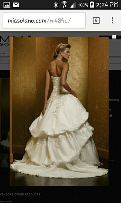 So what do you do when someone ruins your 1 of a kind Custom Wedding Dress and you can't afford to 