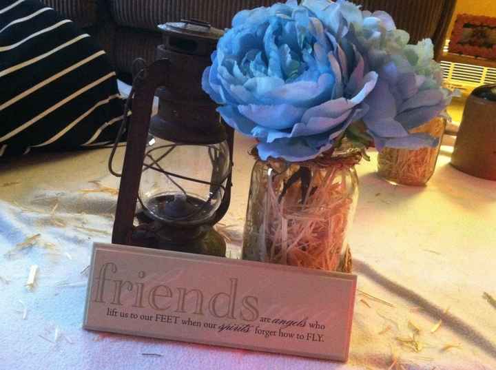 My centerpieces