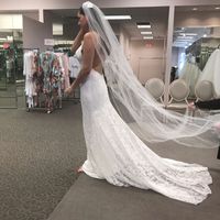  How much was your wedding dress? - 1