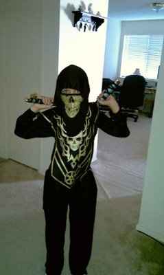 Our little ones in costume (just for fun)