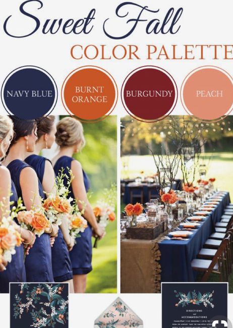 Color Scheme for a Mid-august wedding? 3