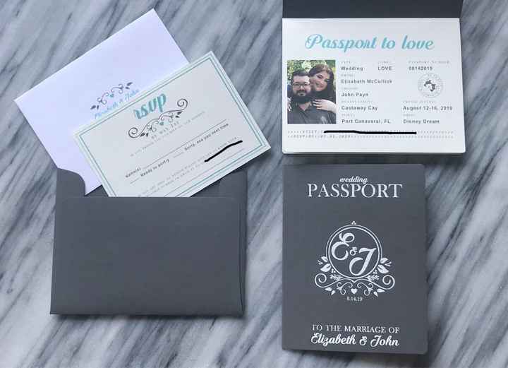 Finished our invitations!! - 1