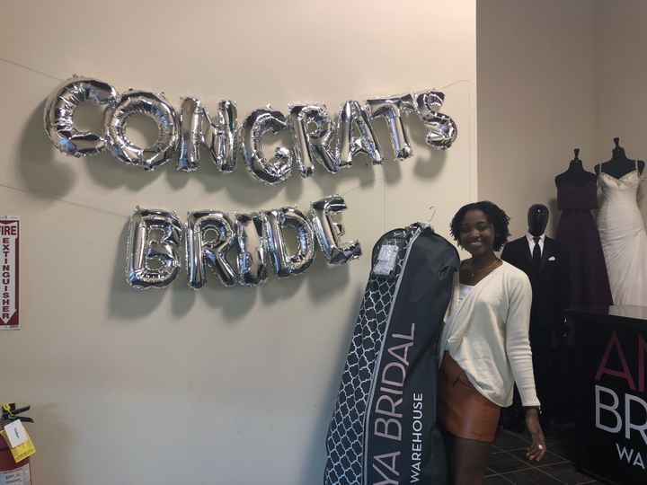 Finally Picked up my dress! 