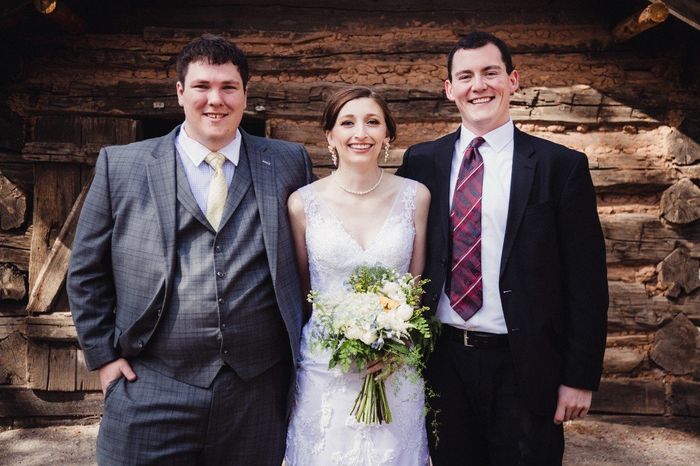 With our officiant