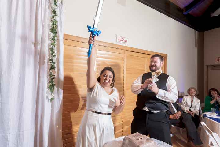 Legend of Zelda themed Wedding photos!