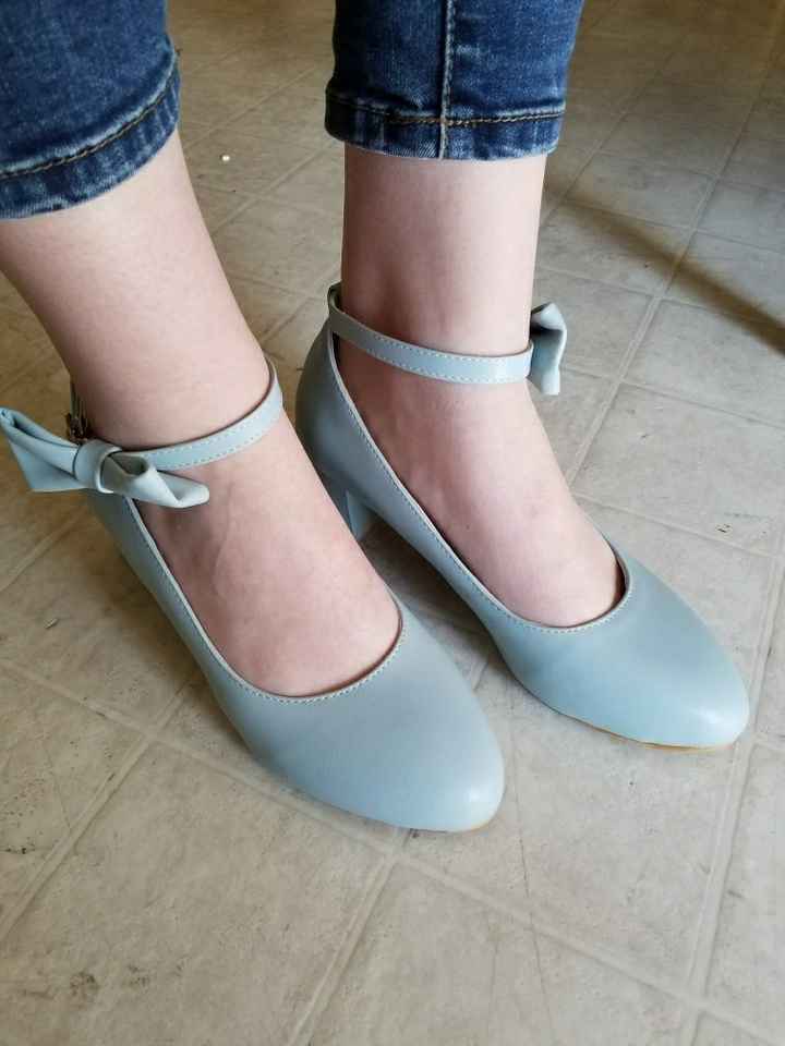 Tea-length Gown Shoes! - 1