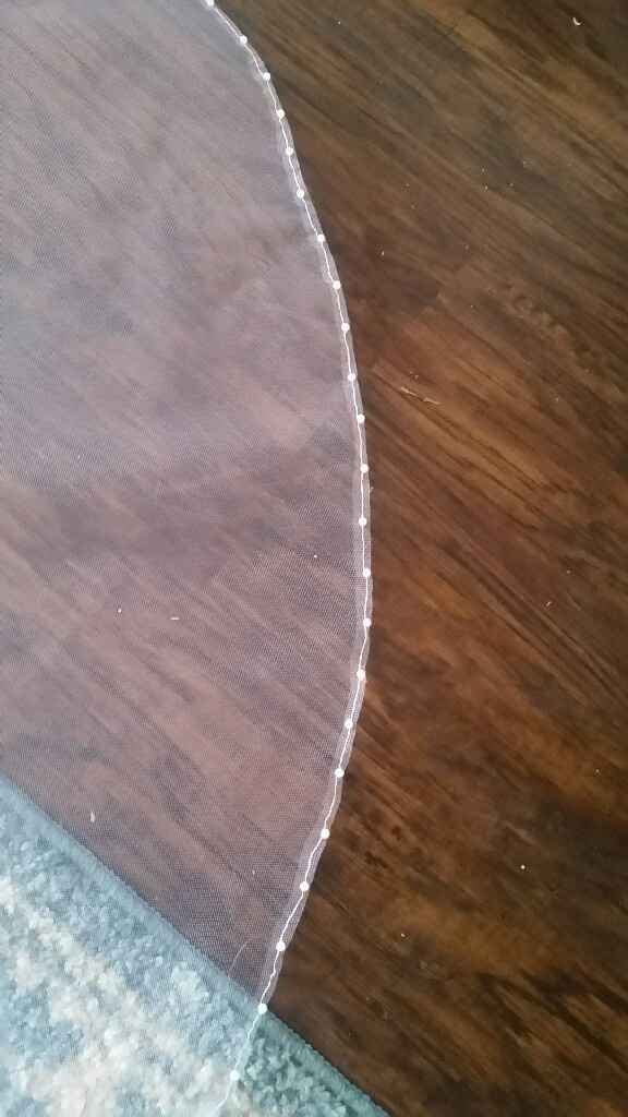 I'm making my own veil! - 3