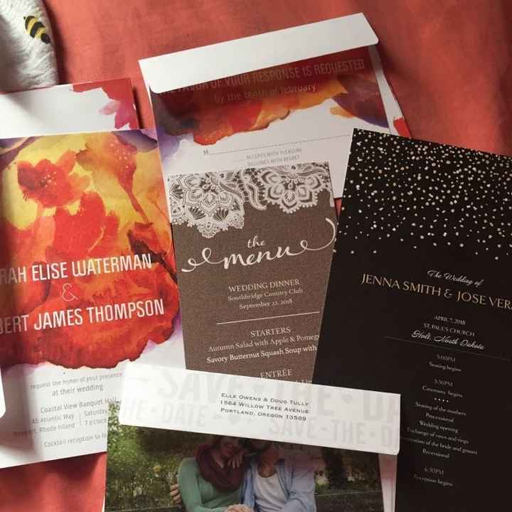 Budget friendly Save The Dates and Invites