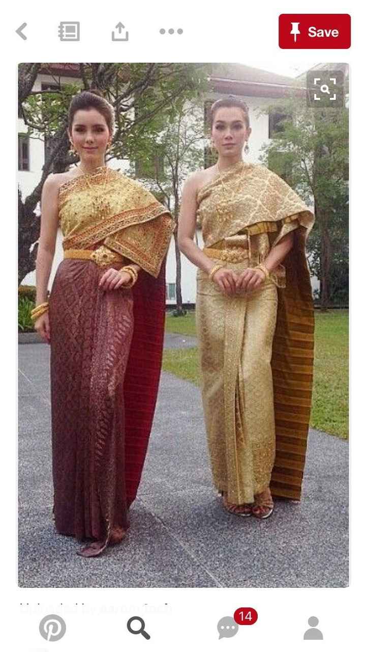Any brides wearing dresses from different cultures??