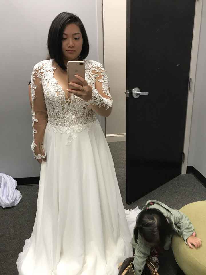 Just picked up my dress....and