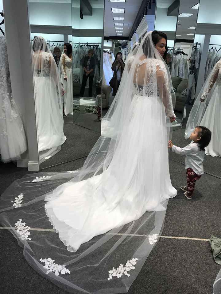 Just picked up my dress....and