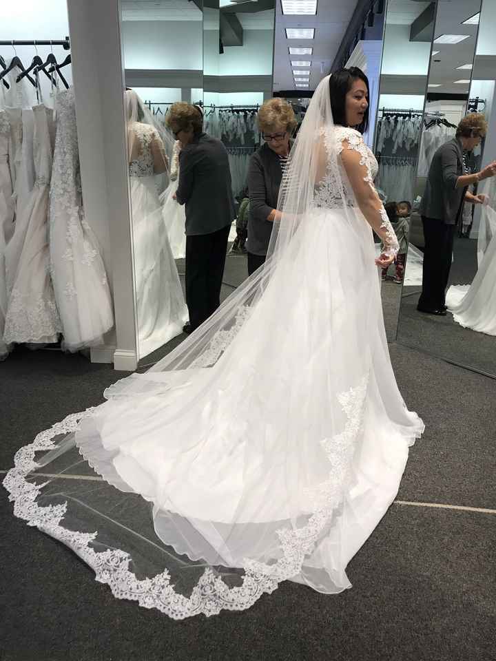 Just picked up my dress....and