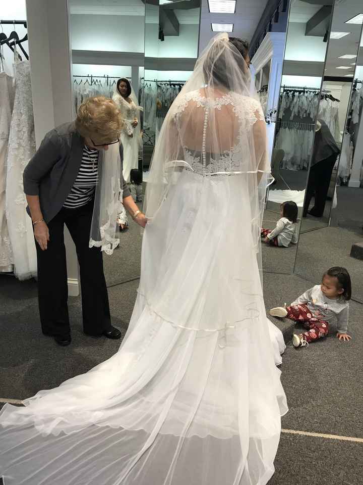 Just picked up my dress....and