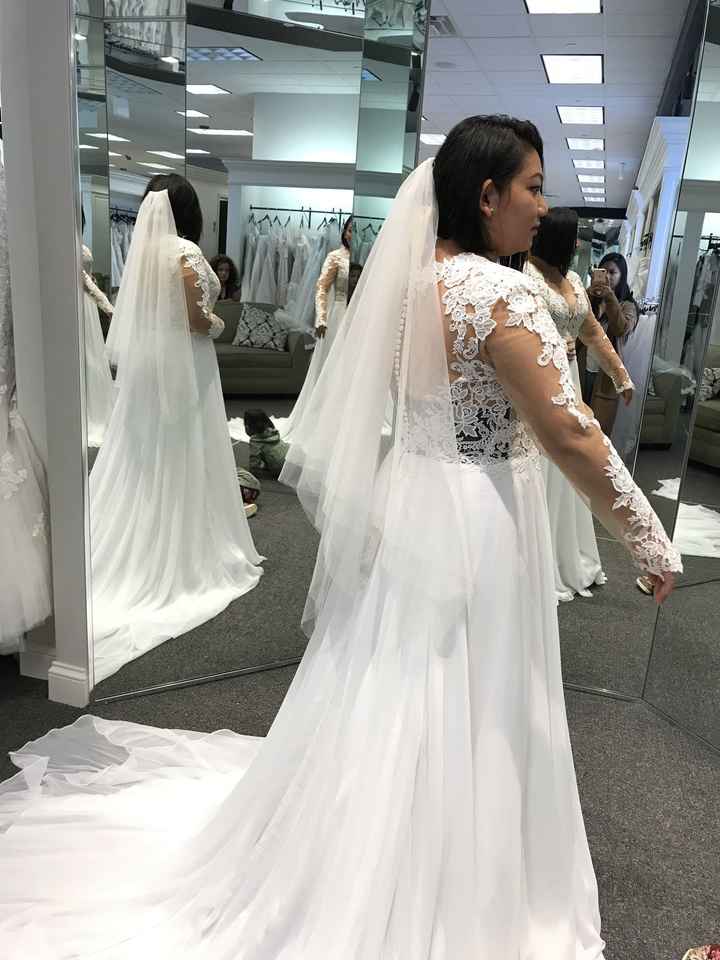 Just picked up my dress....and