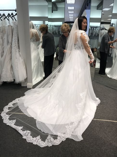 Just picked up my dress....and