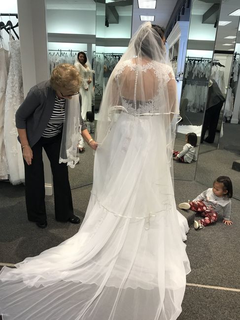 Just picked up my dress....and