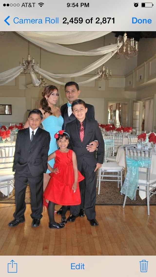 Back & married tiff blue & red * pics*