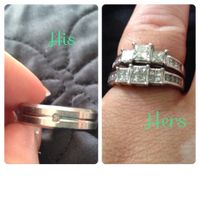 WEDDING BANDS HAVE ARRIVED!! Ladies let me see yours!!!!!!!! :))