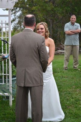 We're married!