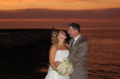We're married!