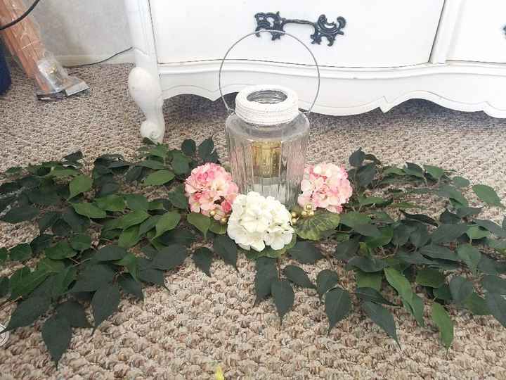 What are you doing for your centerpieces? - 1