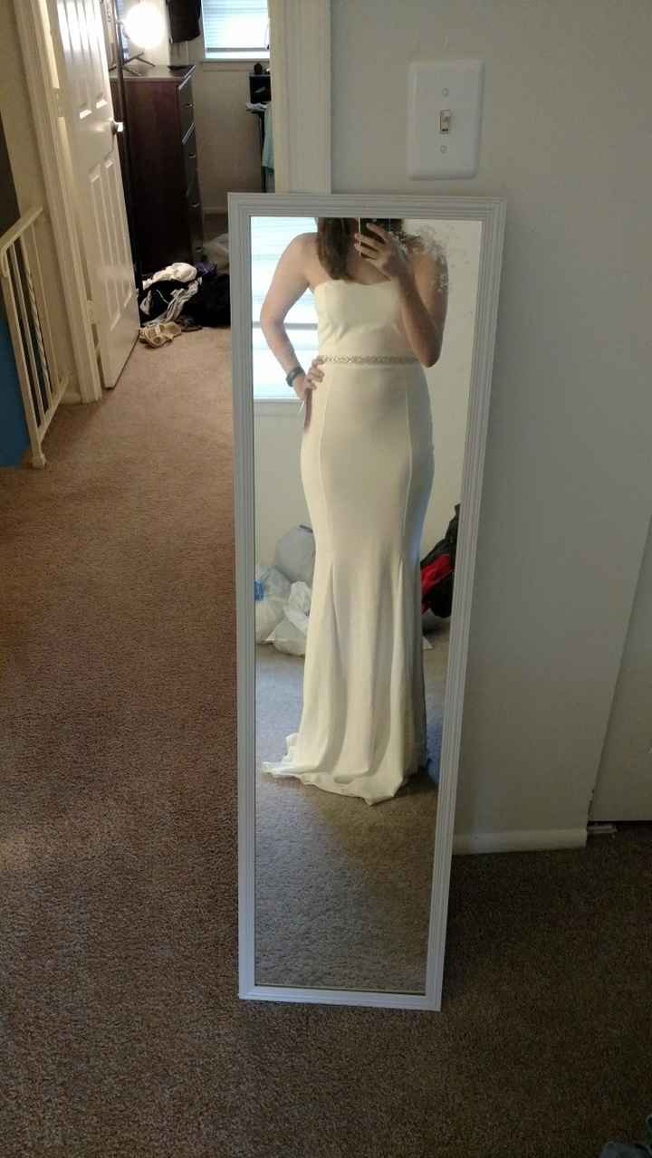 Got my dress in the mail!!