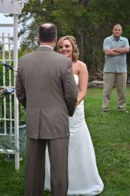 We're married!