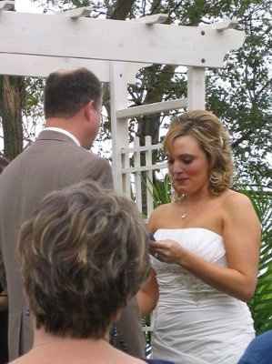 We're married!