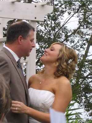 We're married!