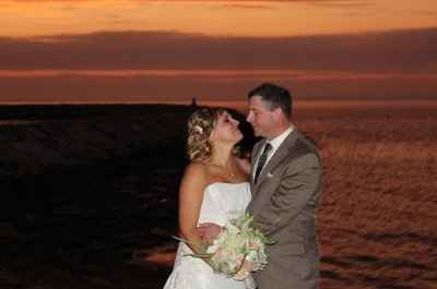 We're married!