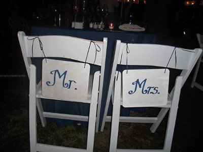 We're married!