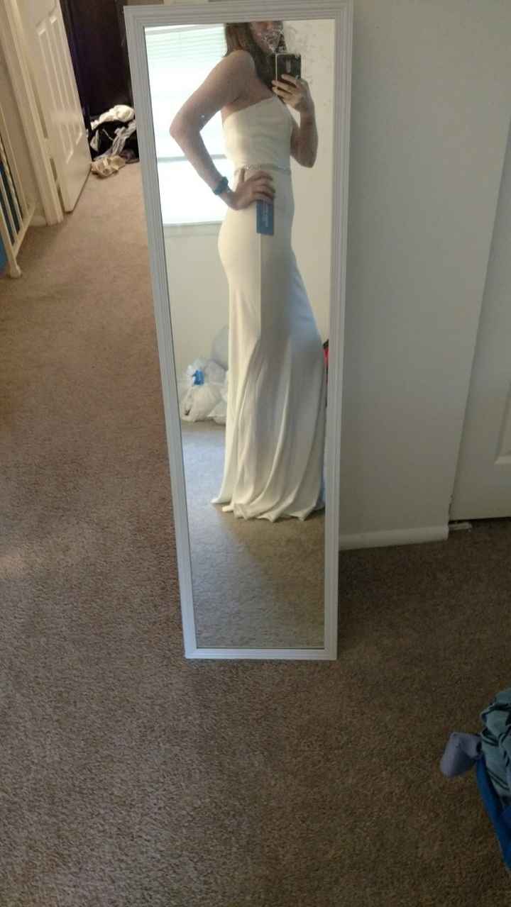 Got my dress in the mail!!