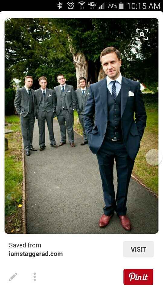 Groom and Groomsmen attire