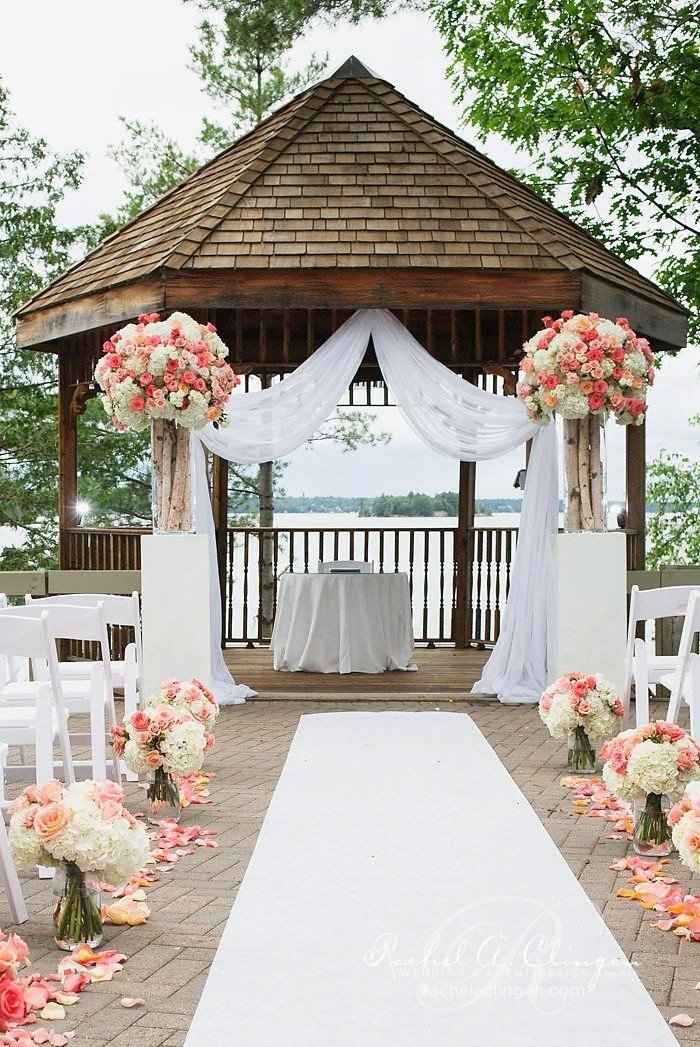 Show me your ceremony backdrops:)