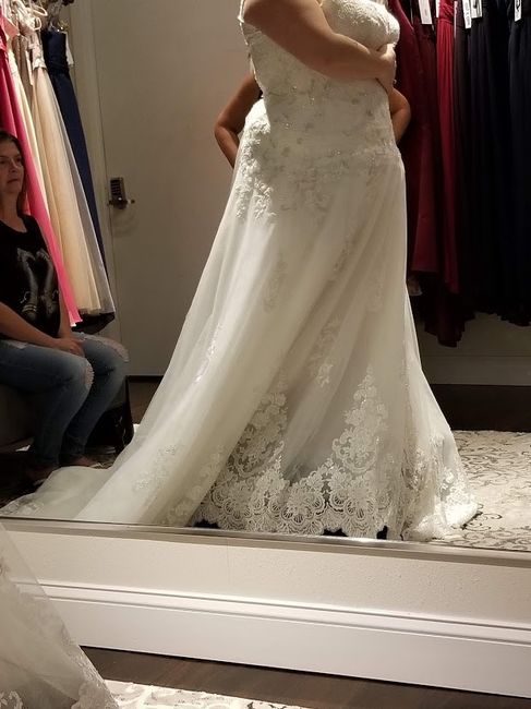 Side view of my dress 