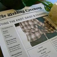 Just finished my ceremony program!!