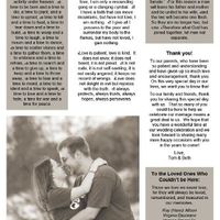 Just finished my ceremony program!!