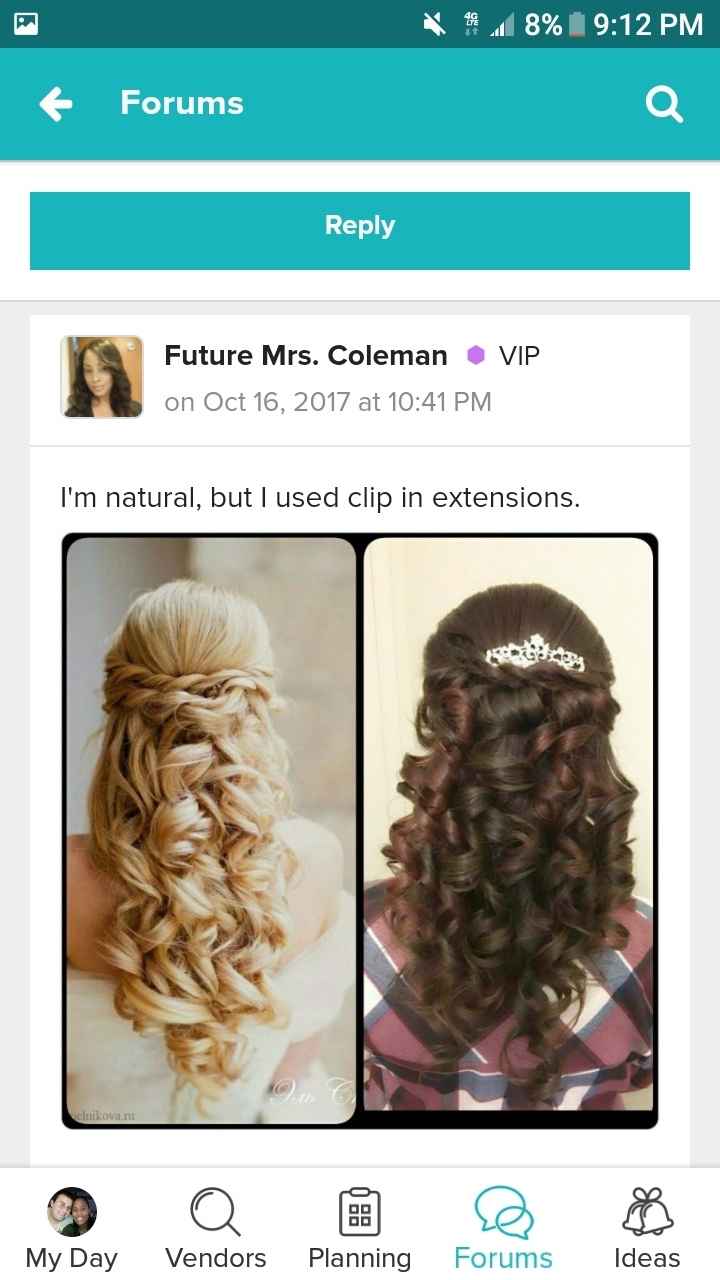  Partial sew in or a frontal sew in - 1