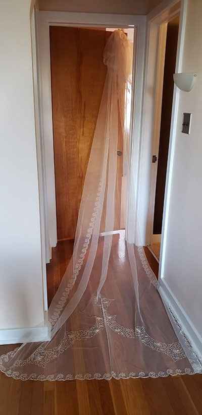 My grandma's veil