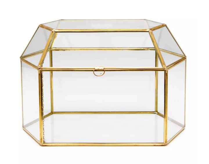 Glass Card Box