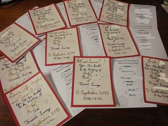 Anyone do their own calligraphy?