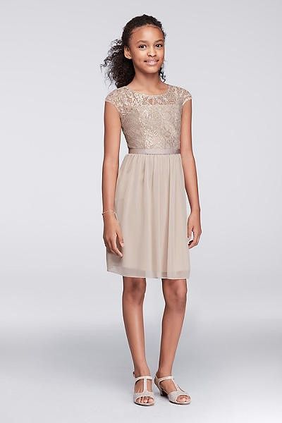 Jr Bridesmaid dress (black)